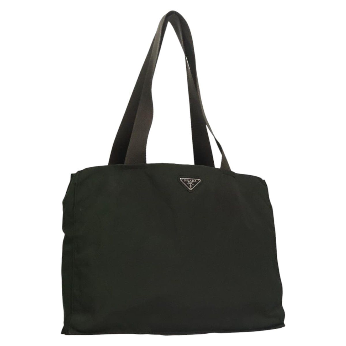 Prada Tessuto Khaki Synthetic Tote Bag (Pre-Owned) Size ONE SIZE - 15 Thumbnail