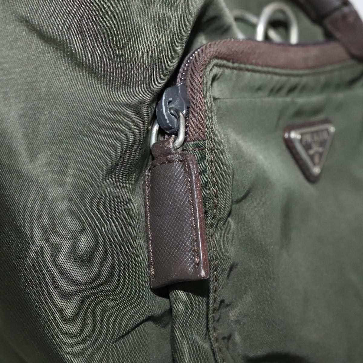 Prada Re-Nylon Khaki Canvas Backpack Bag (Pre-Owned) Size ONE SIZE - 11 Thumbnail