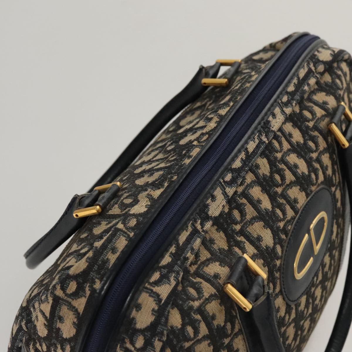Dior issimo Navy Canvas Handbag (Pre-Owned) Size ONE SIZE - 12 Thumbnail