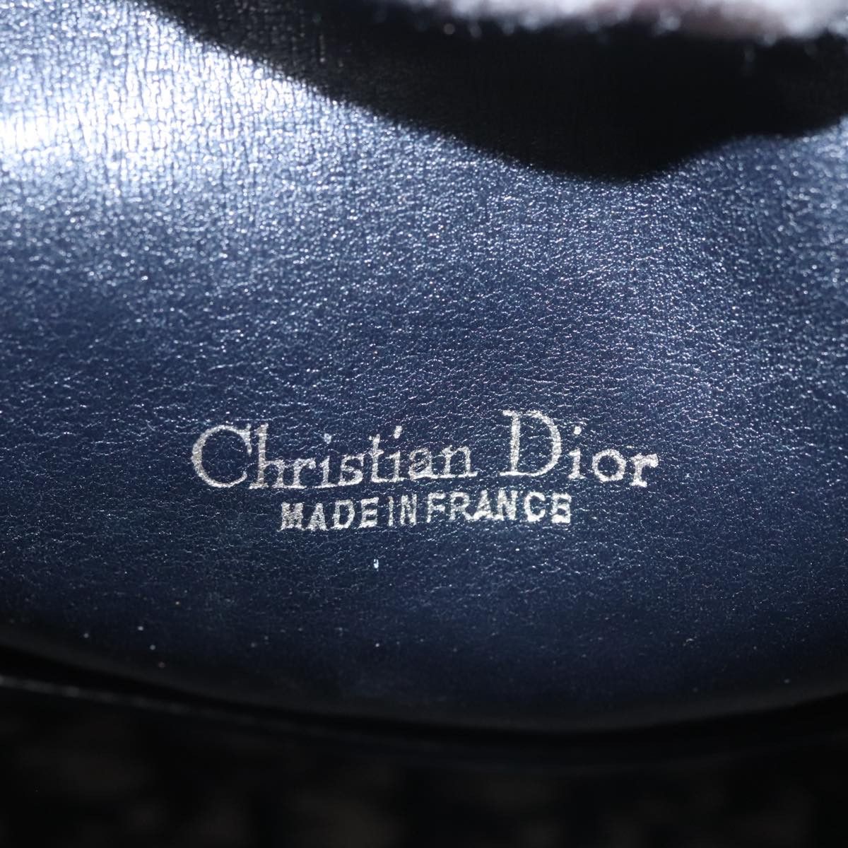 Dior issimo Navy Canvas Handbag (Pre-Owned) Size ONE SIZE - 10 Thumbnail