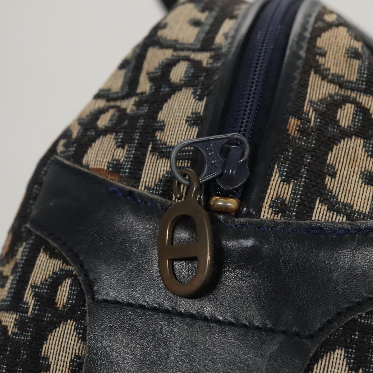 Dior issimo Navy Canvas Handbag (Pre-Owned) Size ONE SIZE - 8 Thumbnail