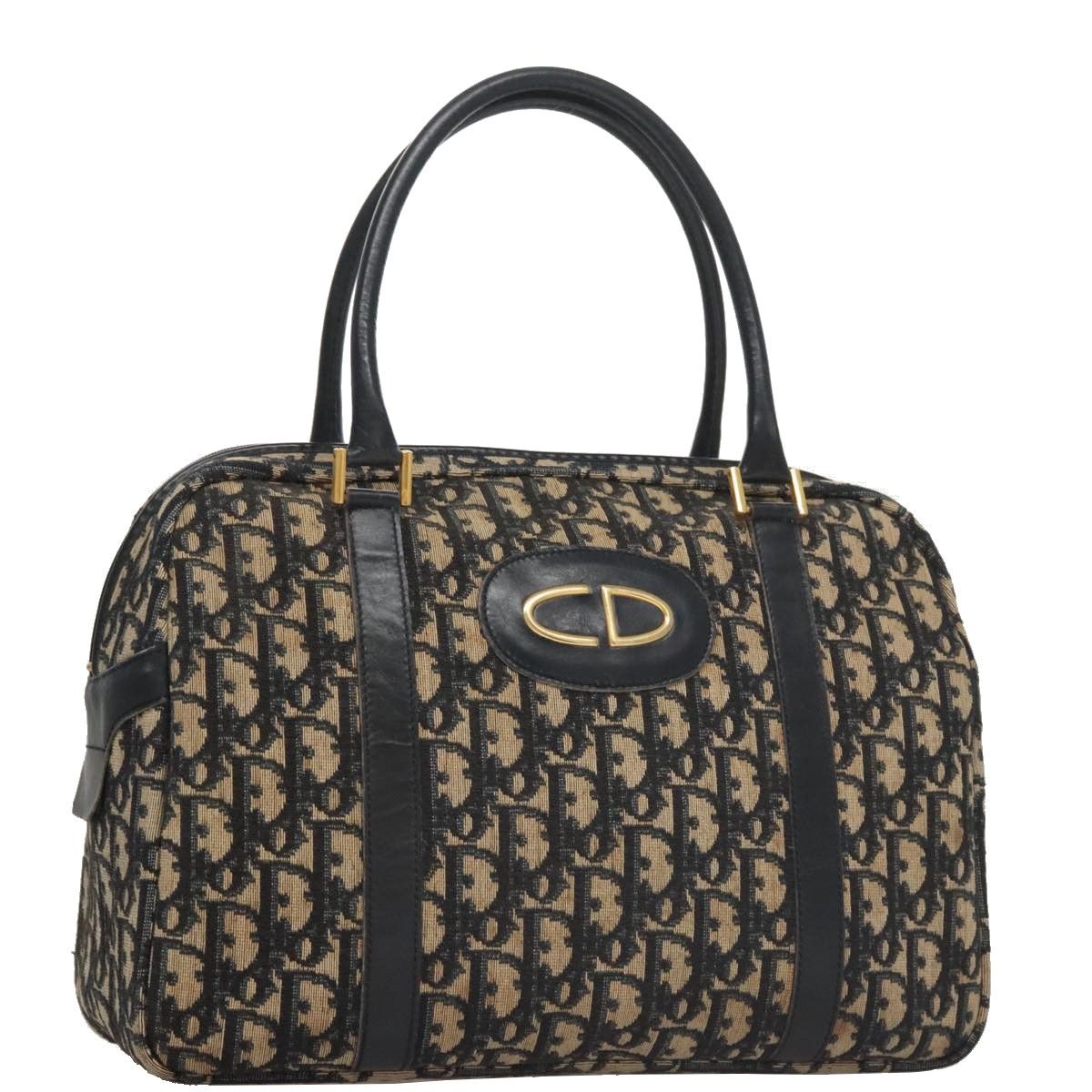 Dior issimo Navy Canvas Handbag (Pre-Owned) Size ONE SIZE - 17 Thumbnail