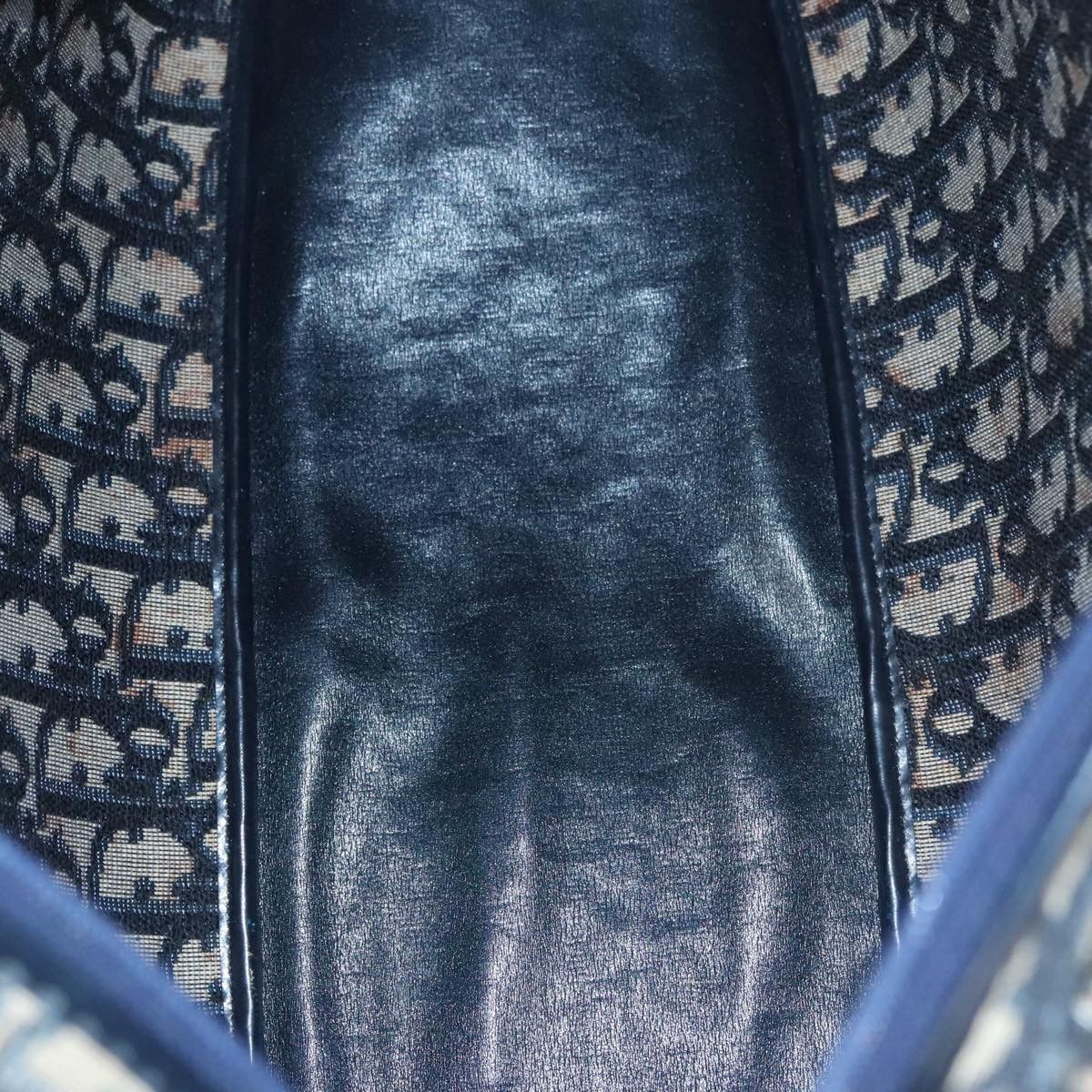 Dior issimo Navy Canvas Handbag (Pre-Owned) Size ONE SIZE - 9 Thumbnail