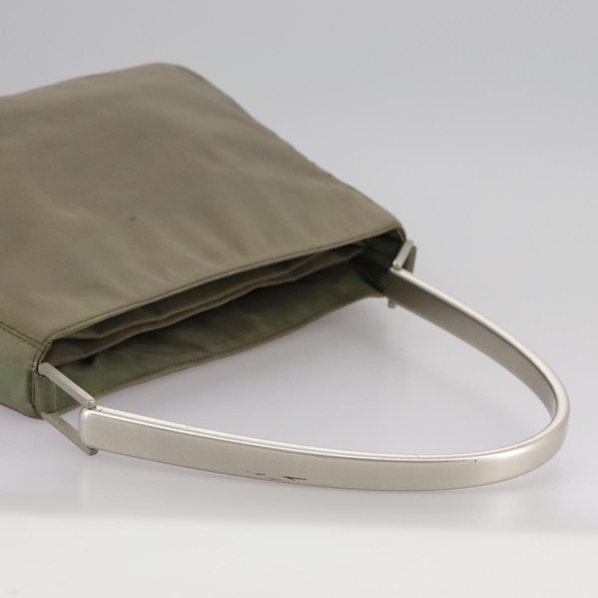 Prada Tessuto Khaki Synthetic Shoulder Bag (Pre-Owned) Size ONE SIZE - 5 Thumbnail