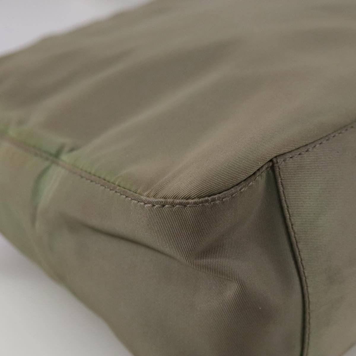 Prada Tessuto Khaki Synthetic Shoulder Bag (Pre-Owned) Size ONE SIZE - 9 Thumbnail