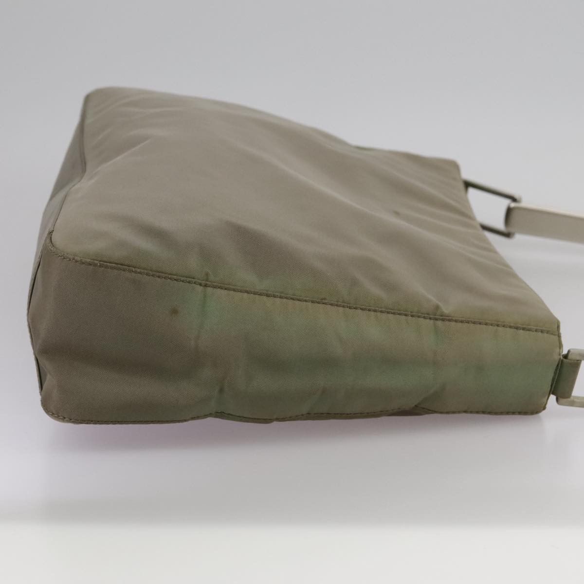 Prada Tessuto Khaki Synthetic Shoulder Bag (Pre-Owned) Size ONE SIZE - 4 Thumbnail