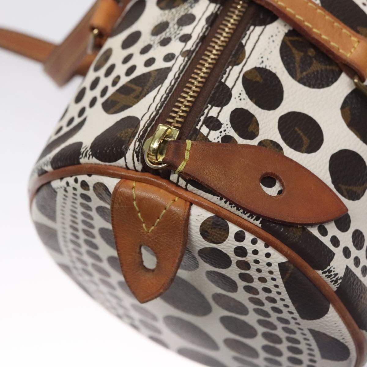 Louis Vuitton Papillon 30 White Canvas Handbag (Pre-Owned) Size ONE SIZE - 16 Thumbnail