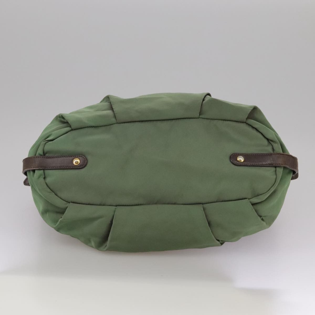 Prada Tessuto Green Synthetic Tote Bag (Pre-Owned) Size ONE SIZE - 6 Thumbnail