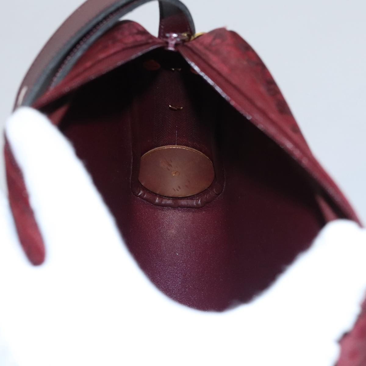 Dior Trotter Red Canvas Shoulder Bag (Pre-Owned) Size ONE SIZE - 19 Thumbnail