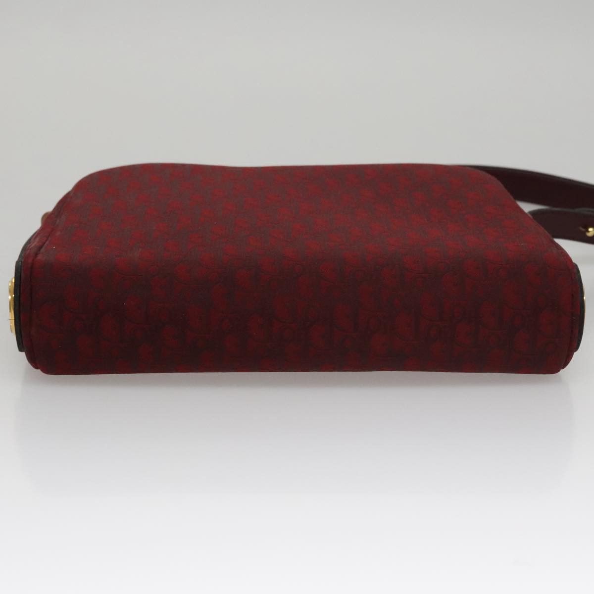 Dior Trotter Red Canvas Shoulder Bag (Pre-Owned) Size ONE SIZE - 18 Thumbnail