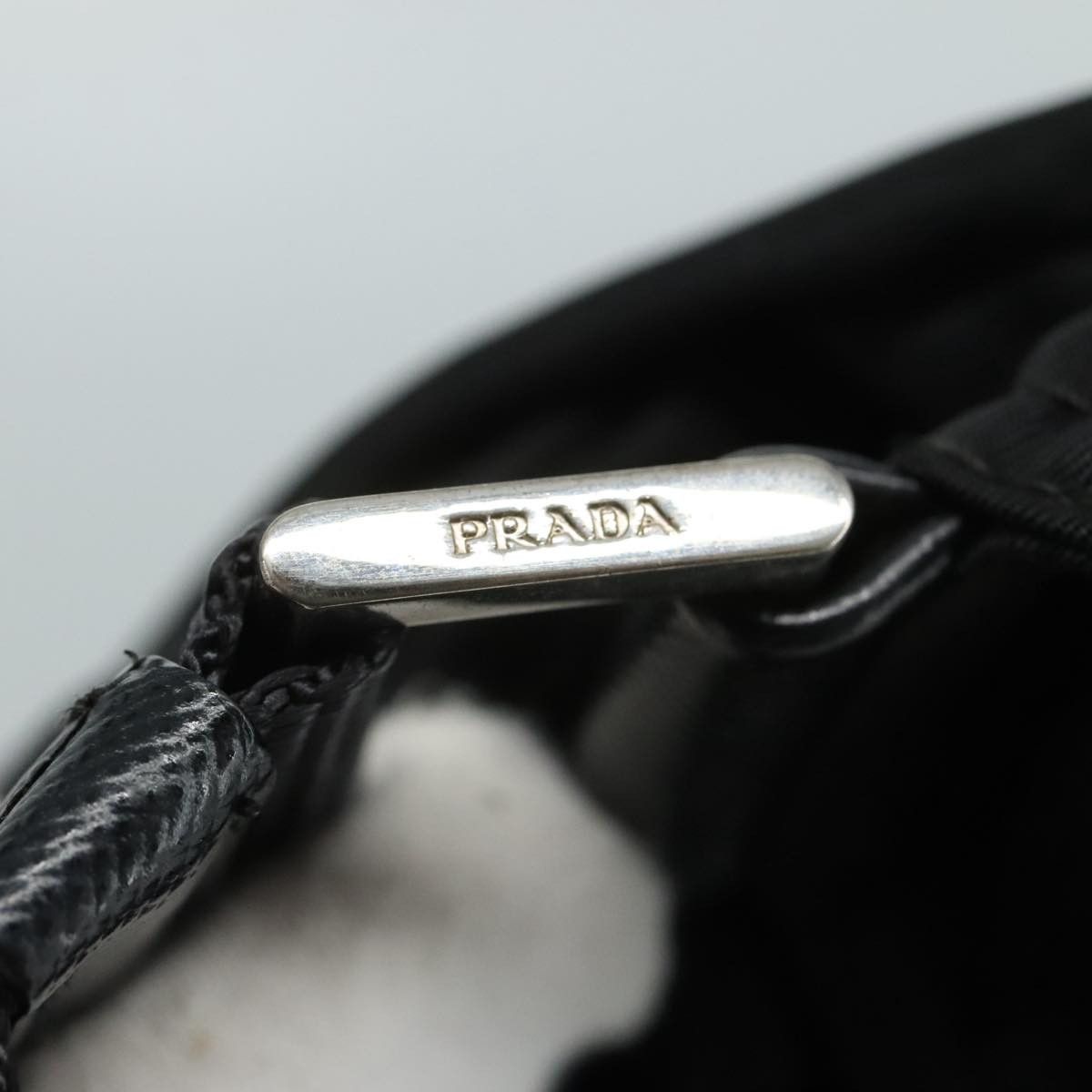 Prada Black Synthetic Shoulder Bag (Pre-Owned) Size ONE SIZE - 15 Thumbnail