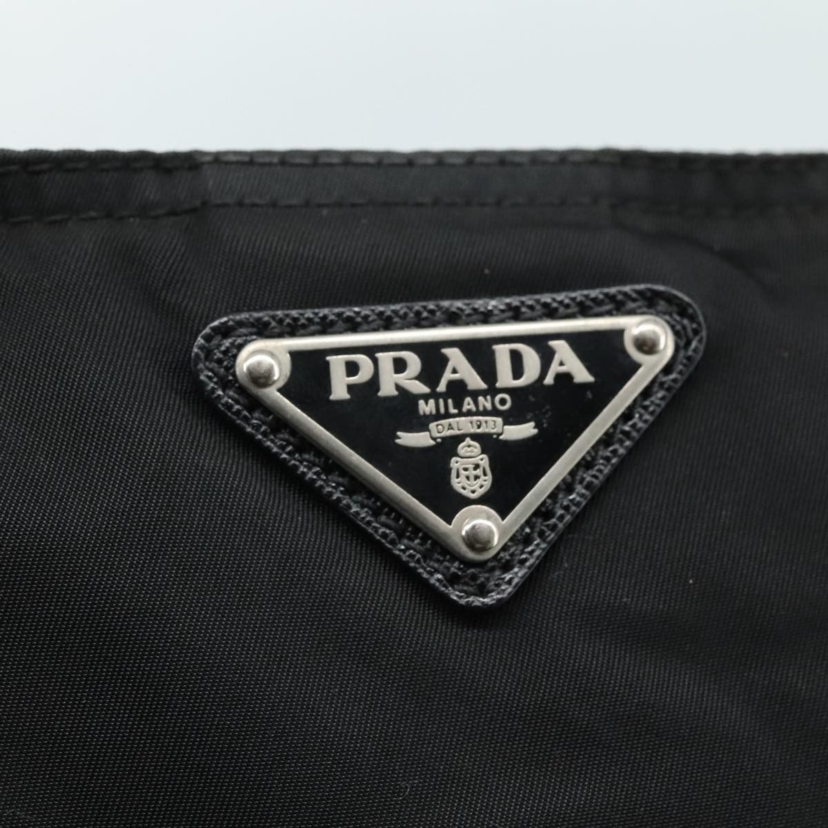 Prada Black Synthetic Shoulder Bag (Pre-Owned) Size ONE SIZE - 12 Thumbnail