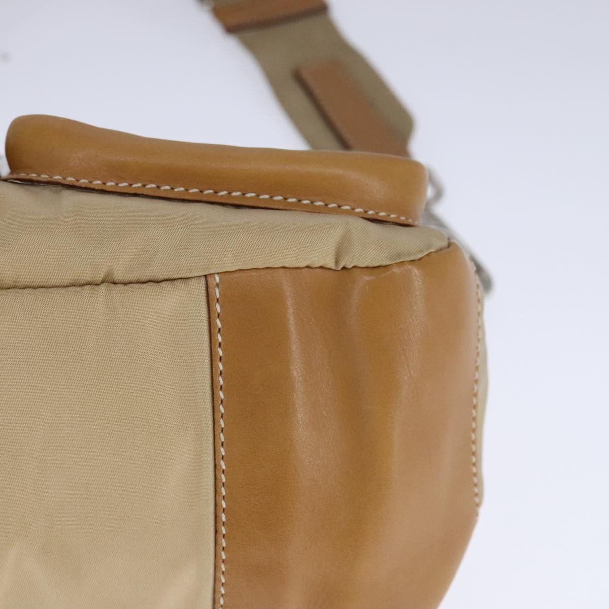 Prada Re-Nylon Beige Synthetic Shoulder Bag (Pre-Owned) Size ONE SIZE - 8 Thumbnail