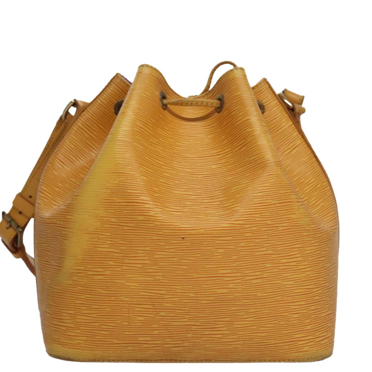 Louis Vuitton Petit Noé Yellow Leather Shoulder Bag (Pre-Owned) Size ONE SIZE - 2 Thumbnail