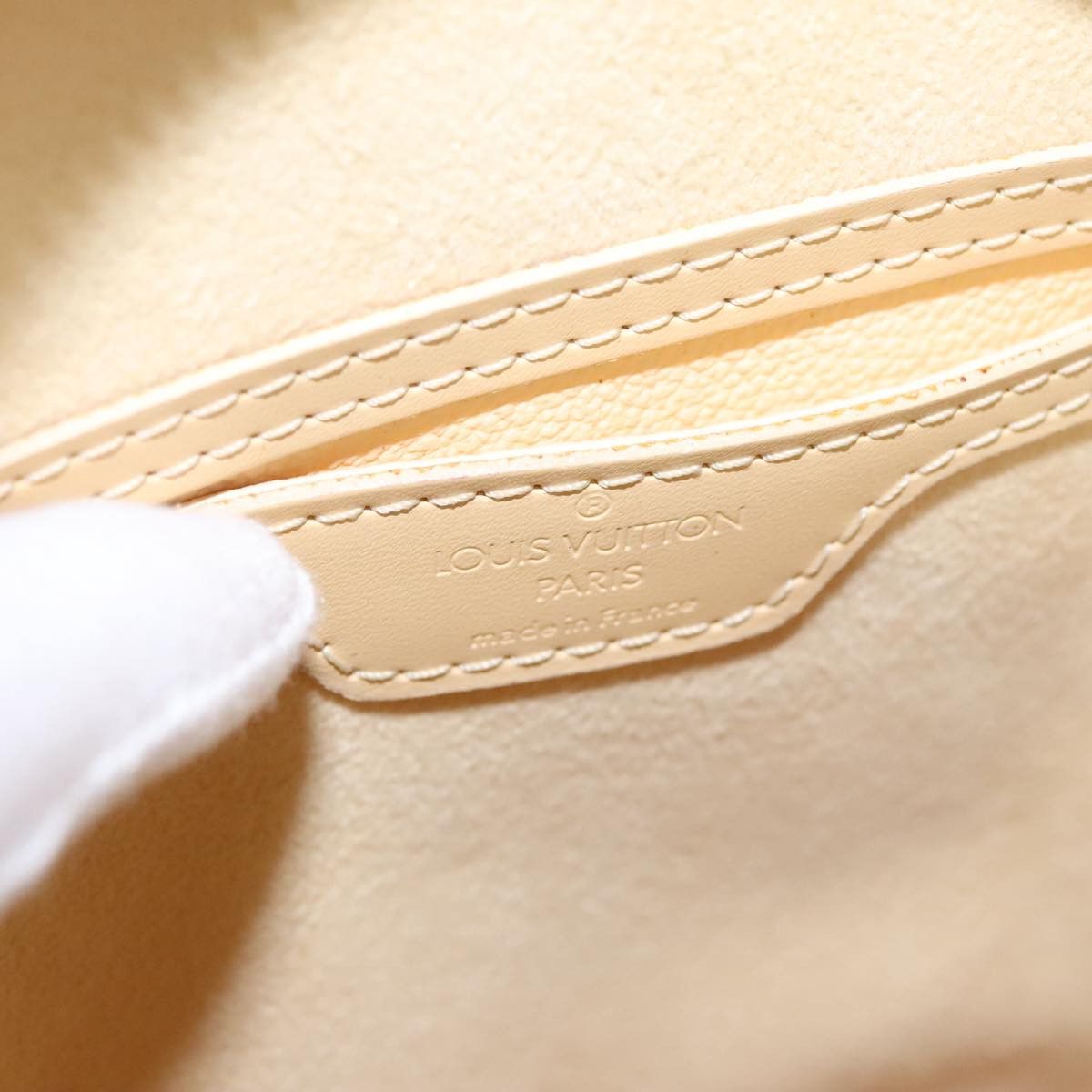 Louis Vuitton Mabillon Beige Leather Backpack Bag (Pre-Owned) Size ONE SIZE - 19 Thumbnail