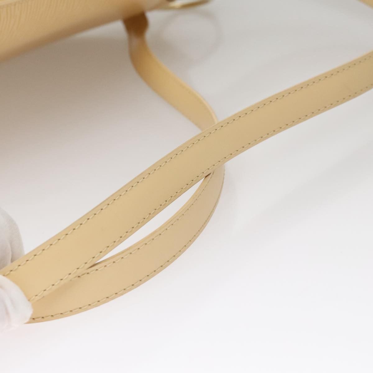 Louis Vuitton Mabillon Beige Leather Backpack Bag (Pre-Owned) Size ONE SIZE - 11 Thumbnail