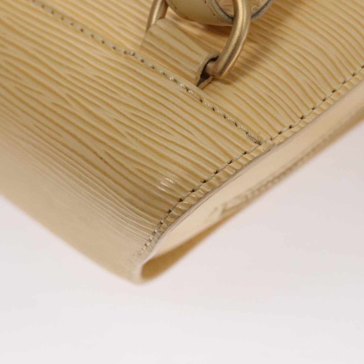 Louis Vuitton Mabillon Beige Leather Backpack Bag (Pre-Owned) Size ONE SIZE - 8 Thumbnail