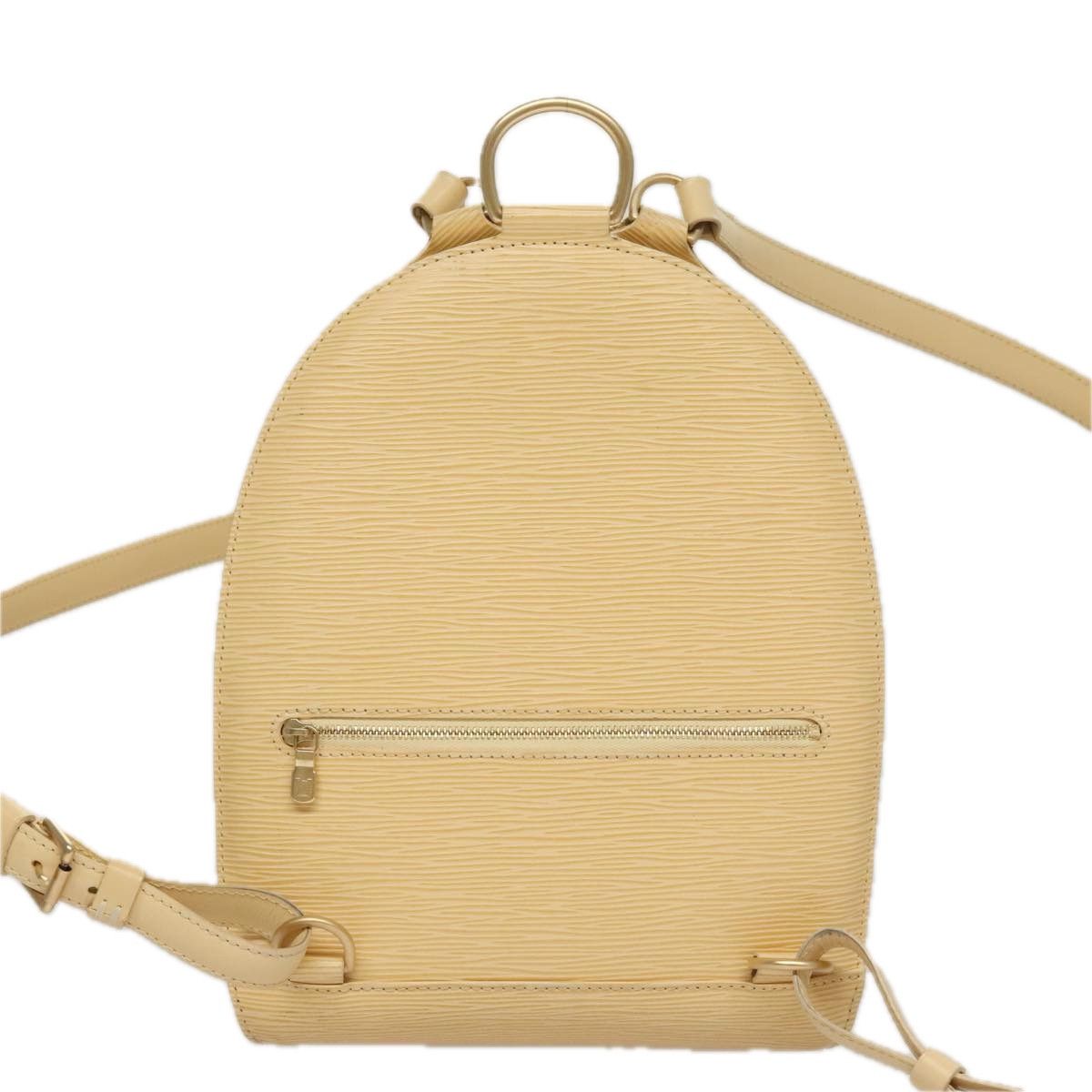 Louis Vuitton Mabillon Beige Leather Backpack Bag (Pre-Owned) Size ONE SIZE - 2 Thumbnail