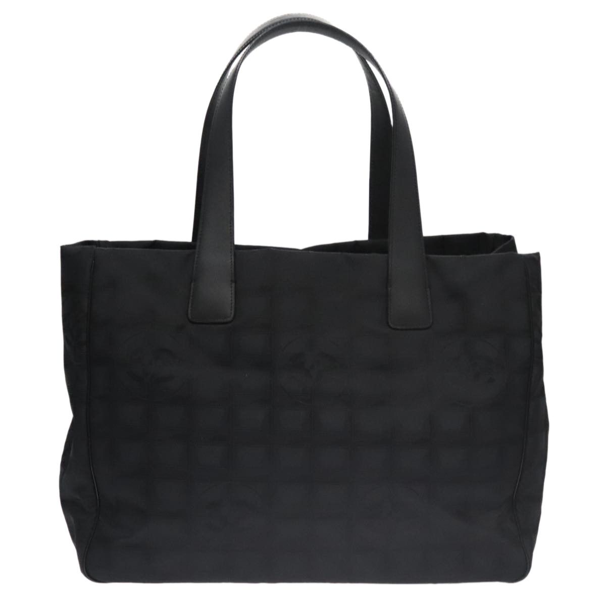 Chanel Travel Line Black Synthetic Tote Bag (Pre-Owned) Size ONE SIZE - 2 Thumbnail