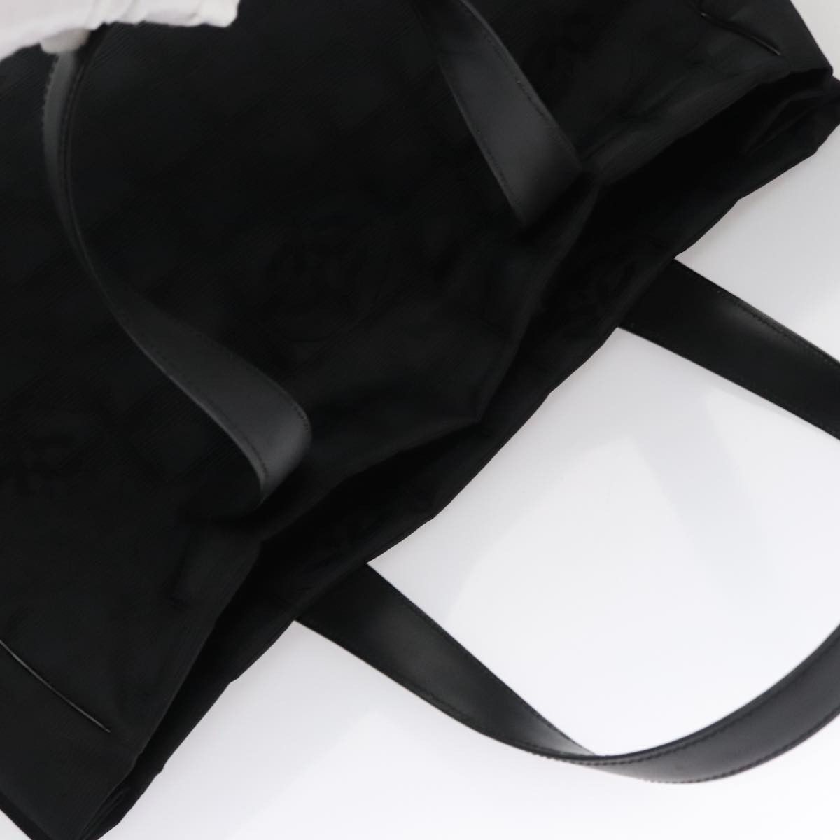 Chanel Travel Line Black Synthetic Tote Bag (Pre-Owned) Size ONE SIZE - 17 Thumbnail