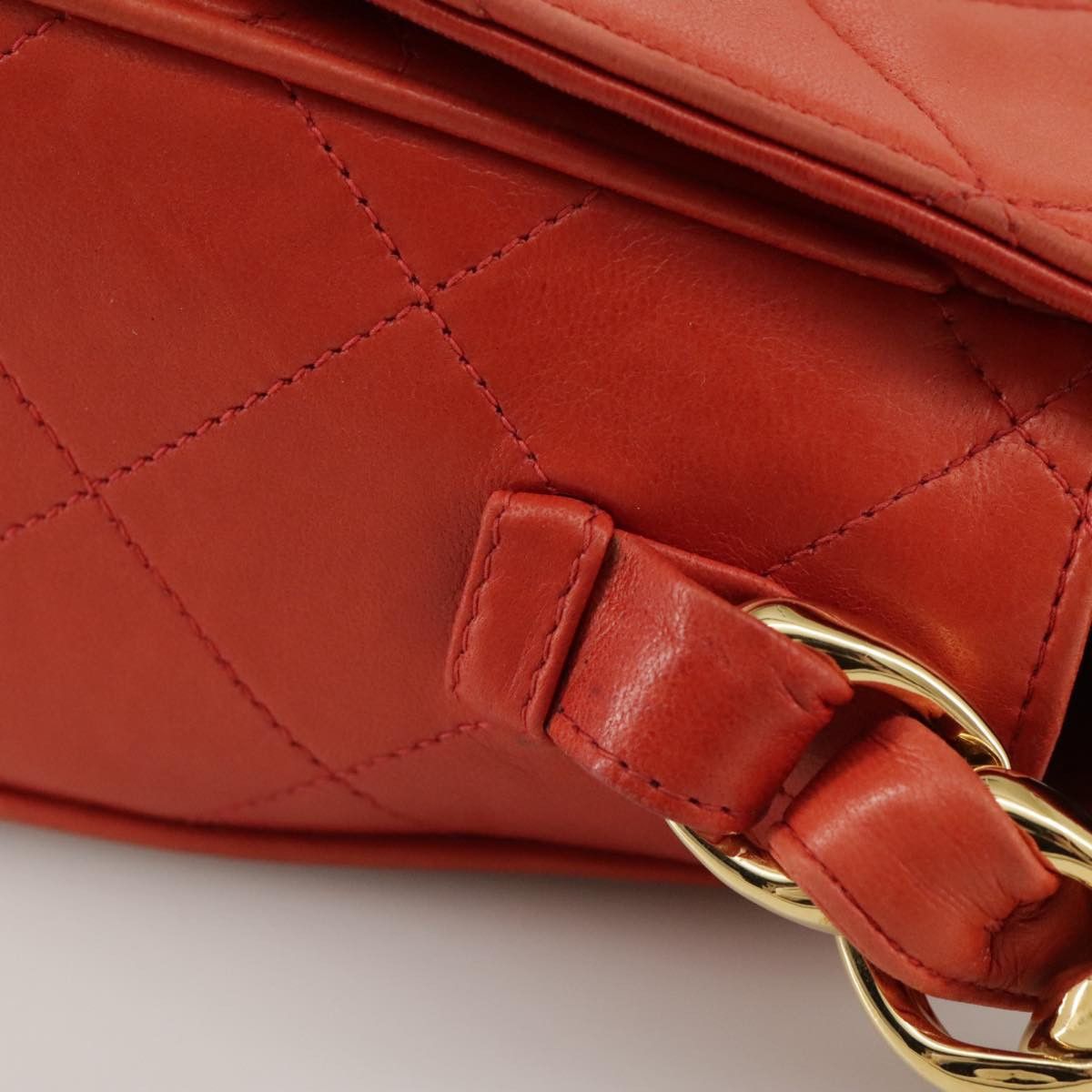 Chanel Orange Leather Shoulder Bag (Pre-Owned) Size ONE SIZE - 15 Thumbnail
