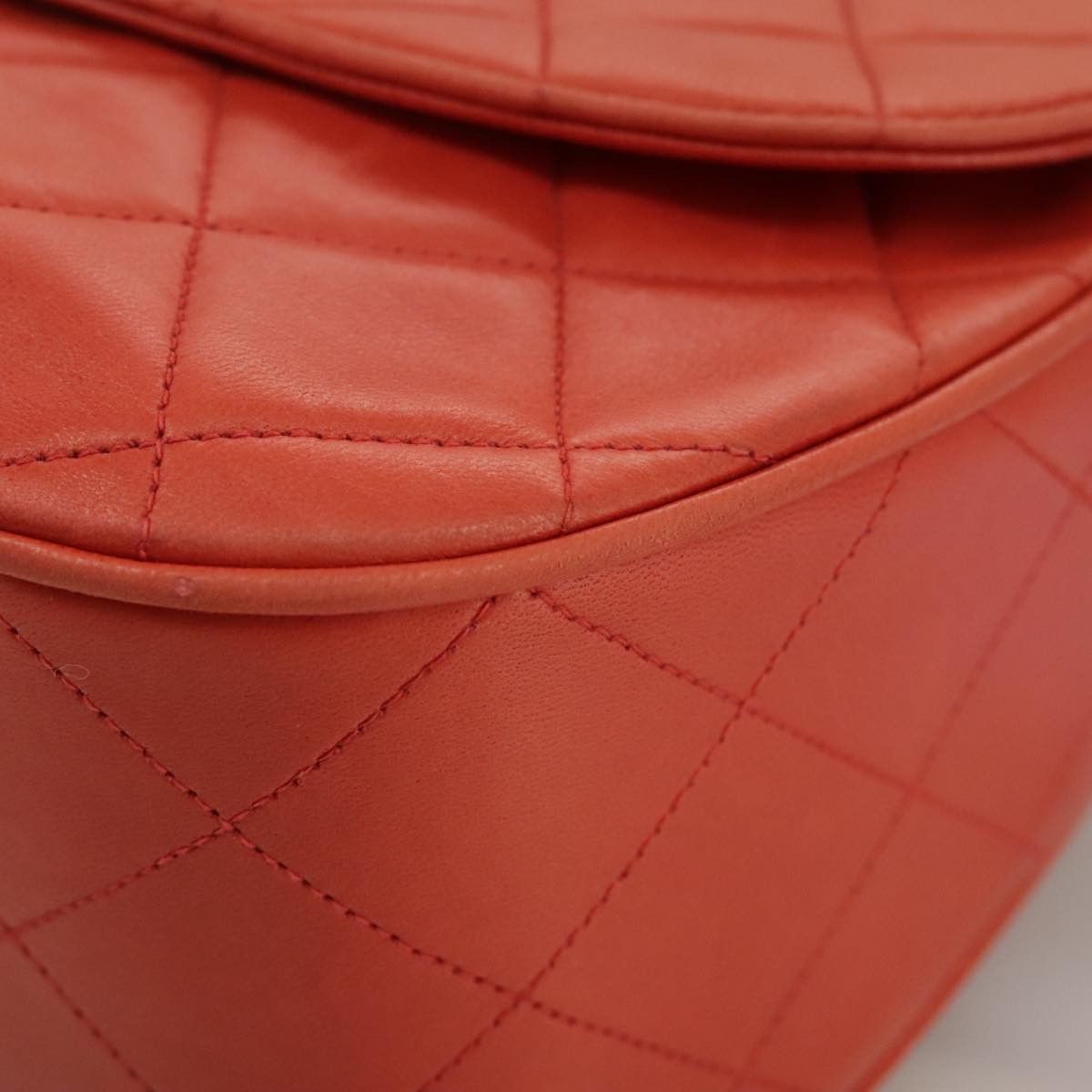 Chanel Orange Leather Shoulder Bag (Pre-Owned) Size ONE SIZE - 19 Thumbnail
