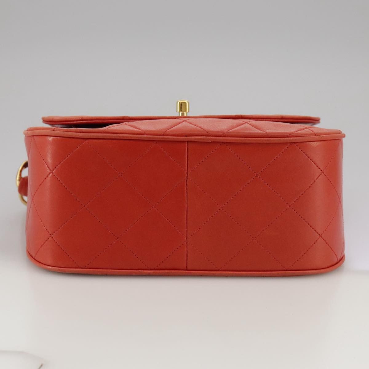 Chanel Orange Leather Shoulder Bag (Pre-Owned) Size ONE SIZE - 6 Thumbnail
