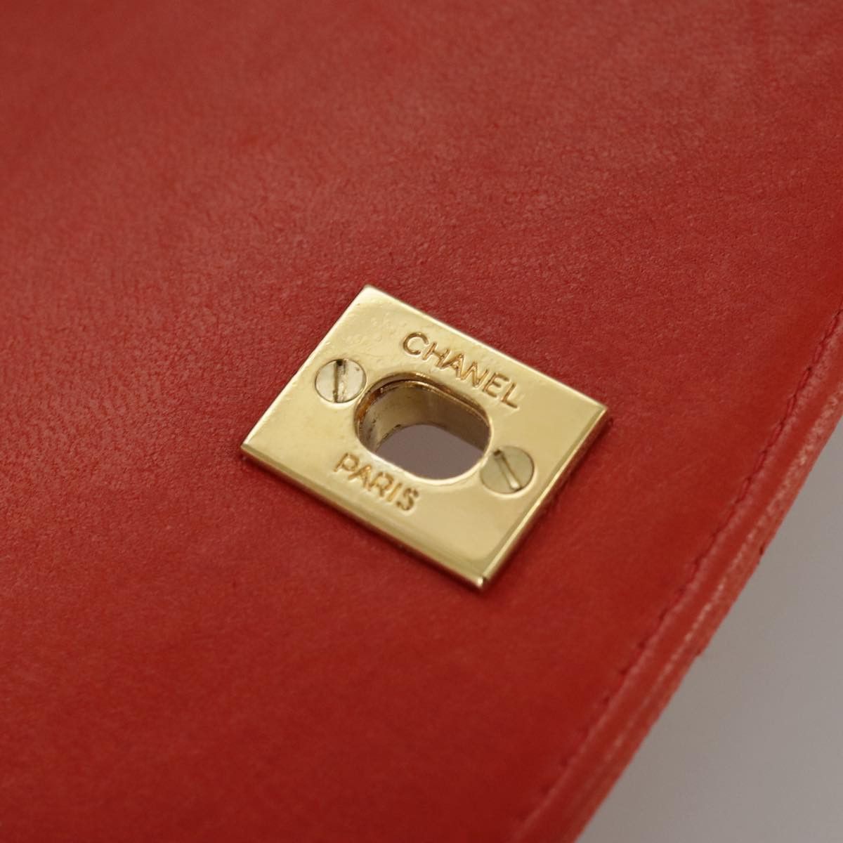 Chanel Orange Leather Shoulder Bag (Pre-Owned) Size ONE SIZE - 14 Thumbnail