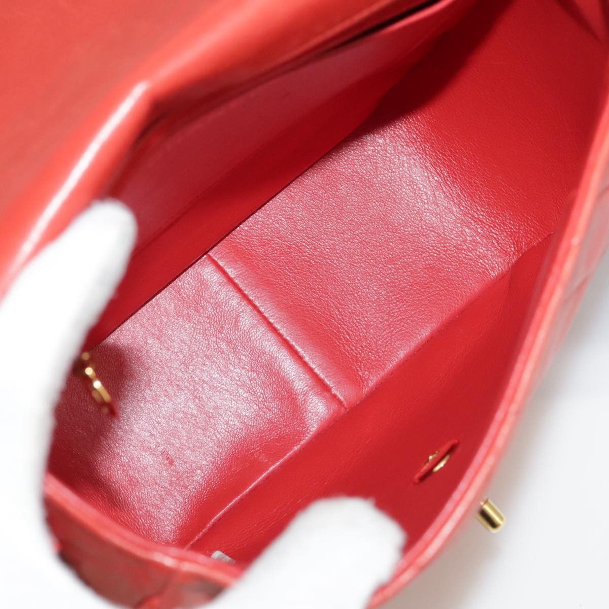 Chanel Orange Leather Shoulder Bag (Pre-Owned) Size ONE SIZE - 8 Thumbnail