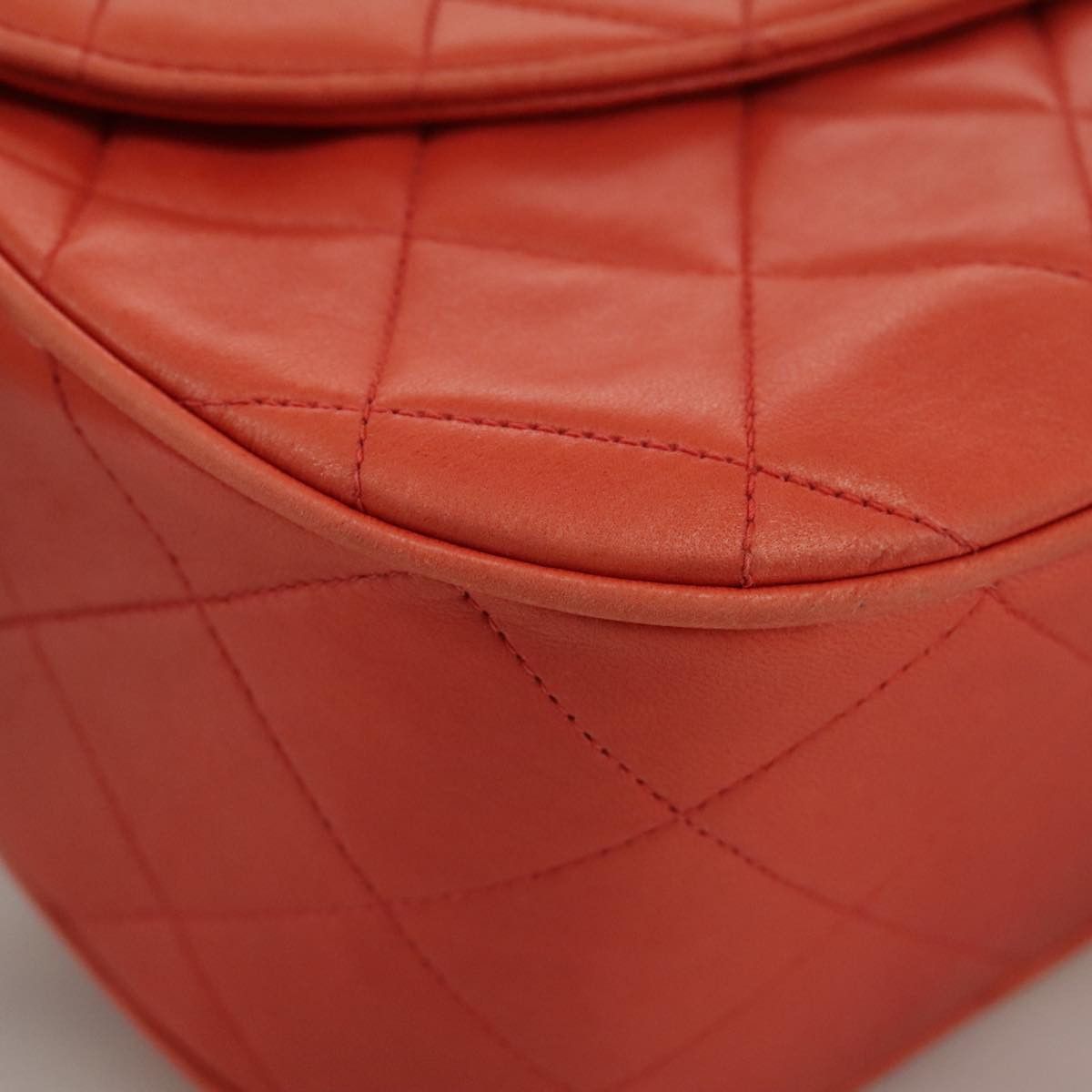 Chanel Orange Leather Shoulder Bag (Pre-Owned) Size ONE SIZE - 18 Thumbnail