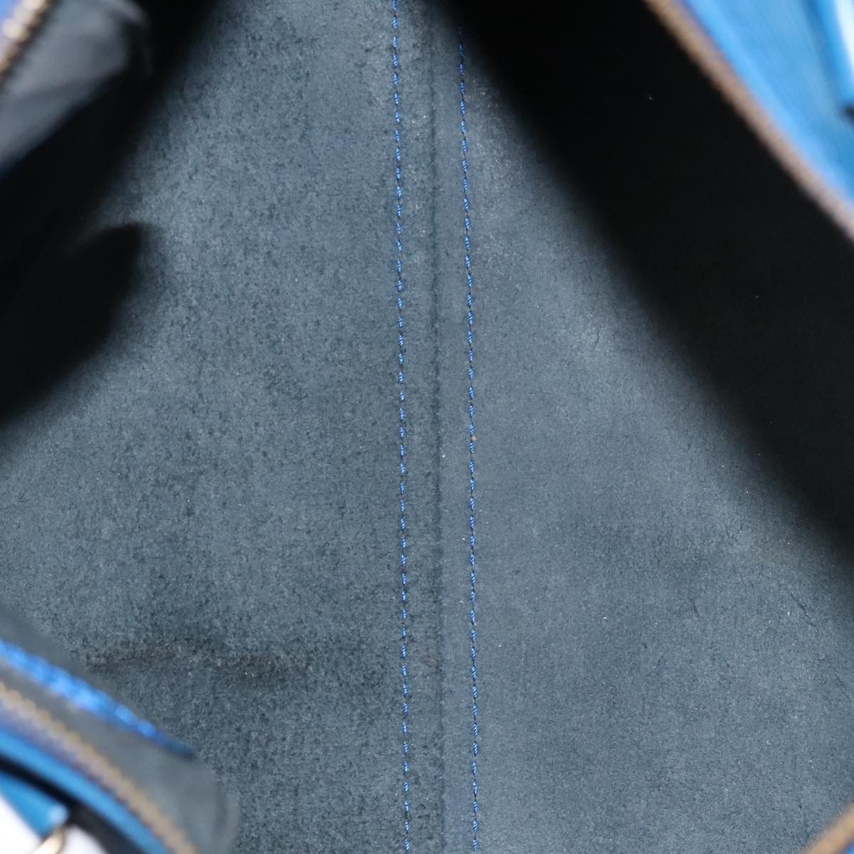 Louis Vuitton Speedy 30 Navy Leather Handbag (Pre-Owned) Size ONE SIZE - 17 Thumbnail