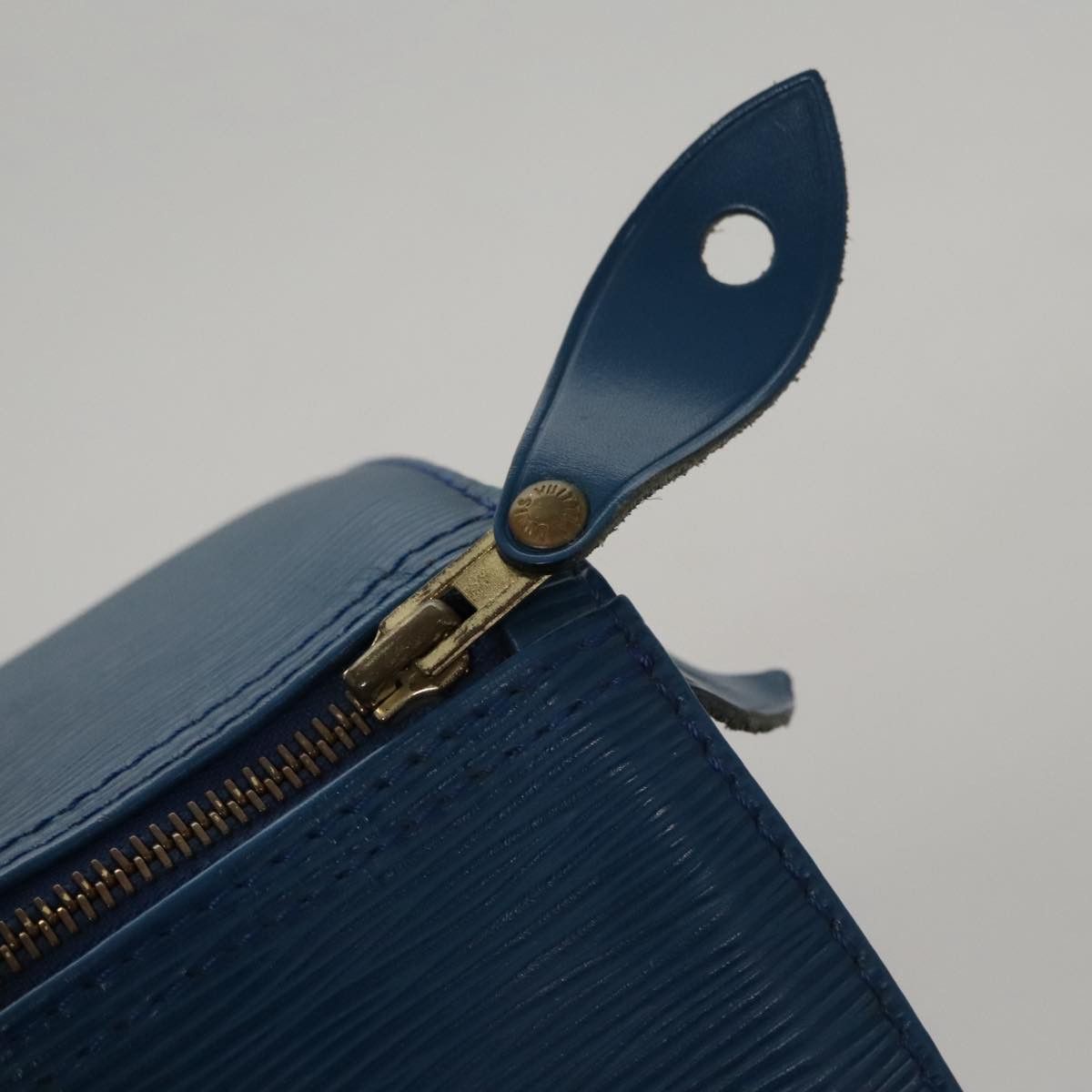 Louis Vuitton Speedy 30 Navy Leather Handbag (Pre-Owned) Size ONE SIZE - 16 Thumbnail