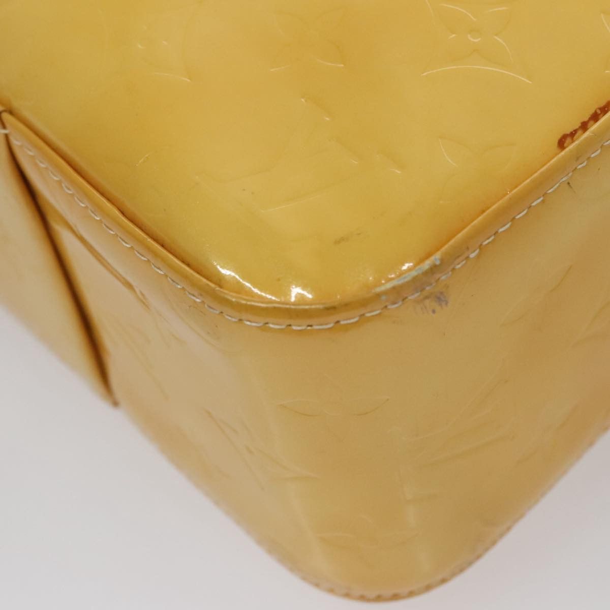 Louis Vuitton Columbus Yellow Patent Leather Tote Bag (Pre-Owned) Size ONE SIZE - 19 Thumbnail