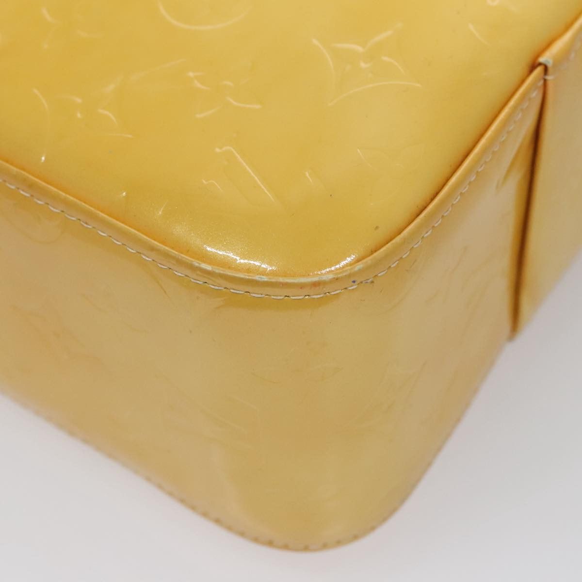 Louis Vuitton Columbus Yellow Patent Leather Tote Bag (Pre-Owned) Size ONE SIZE - 18 Thumbnail