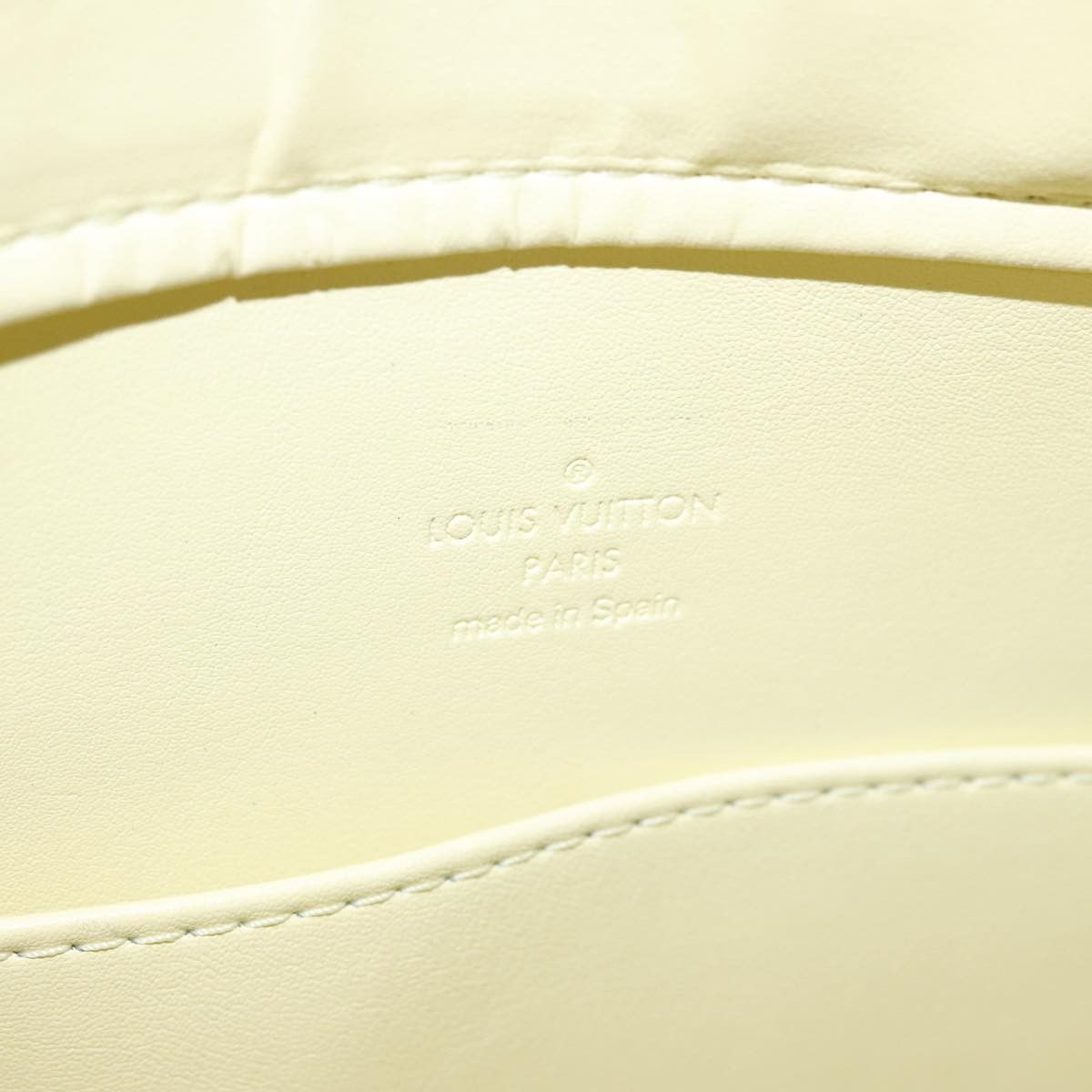 Louis Vuitton Columbus Yellow Patent Leather Tote Bag (Pre-Owned) Size ONE SIZE - 11 Thumbnail