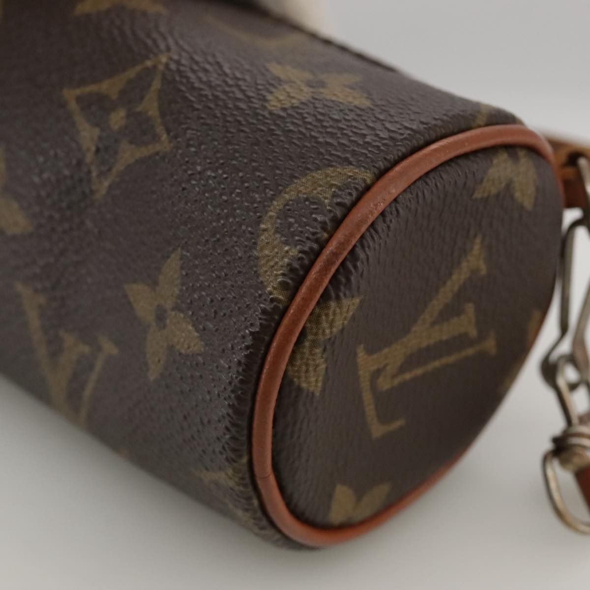 Louis Vuitton Mini Baby Papillon Brown Canvas Clutch Bag (Pre-Owned) Size ONE SIZE - 9 Thumbnail