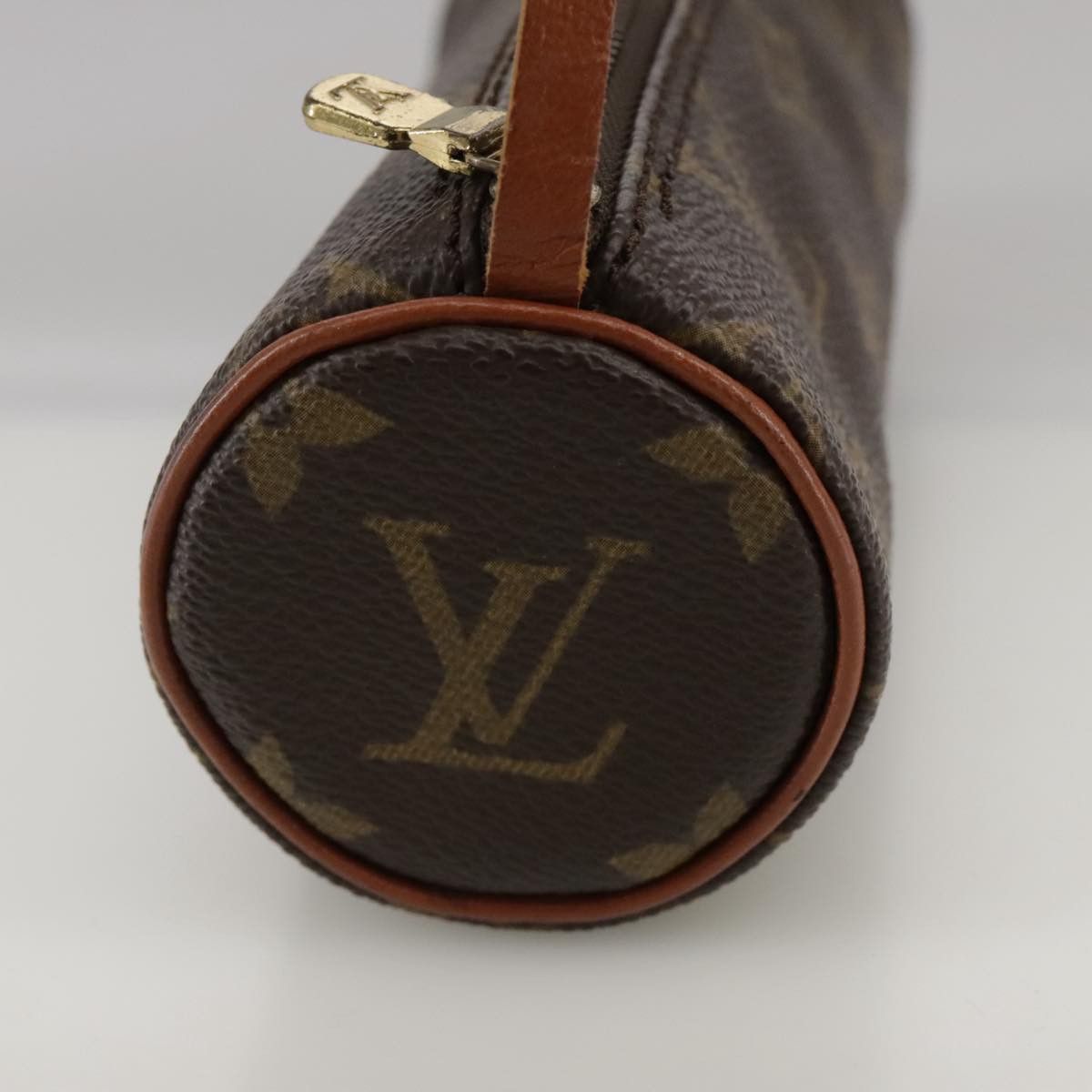 Louis Vuitton Mini Baby Papillon Brown Canvas Clutch Bag (Pre-Owned) Size ONE SIZE - 4 Thumbnail