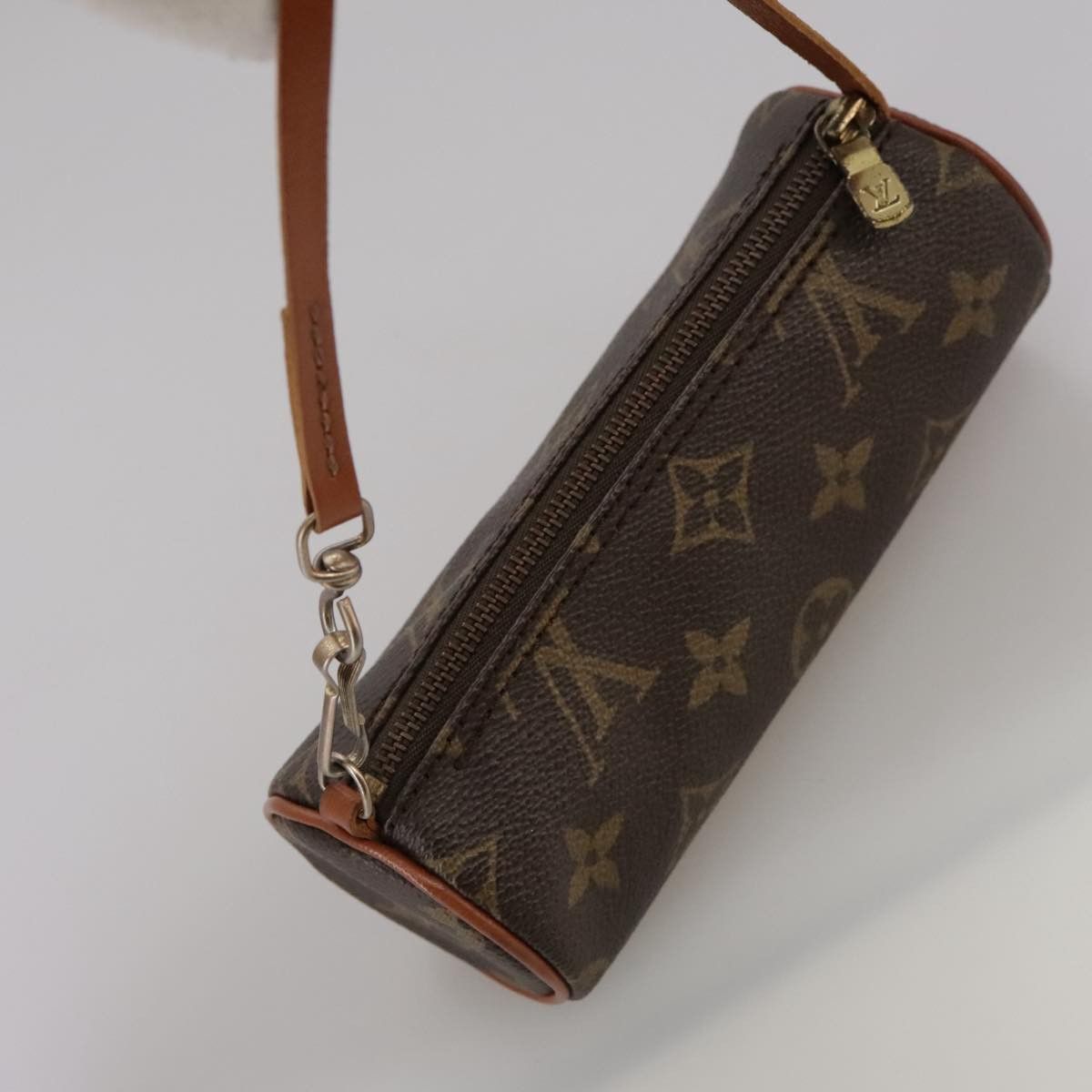 Louis Vuitton Mini Baby Papillon Brown Canvas Clutch Bag (Pre-Owned) Size ONE SIZE - 13 Thumbnail