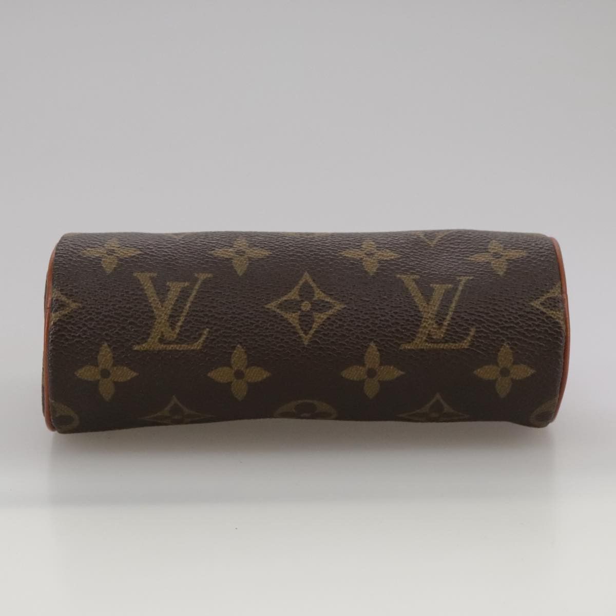 Louis Vuitton Mini Baby Papillon Brown Canvas Clutch Bag (Pre-Owned) Size ONE SIZE - 7 Thumbnail