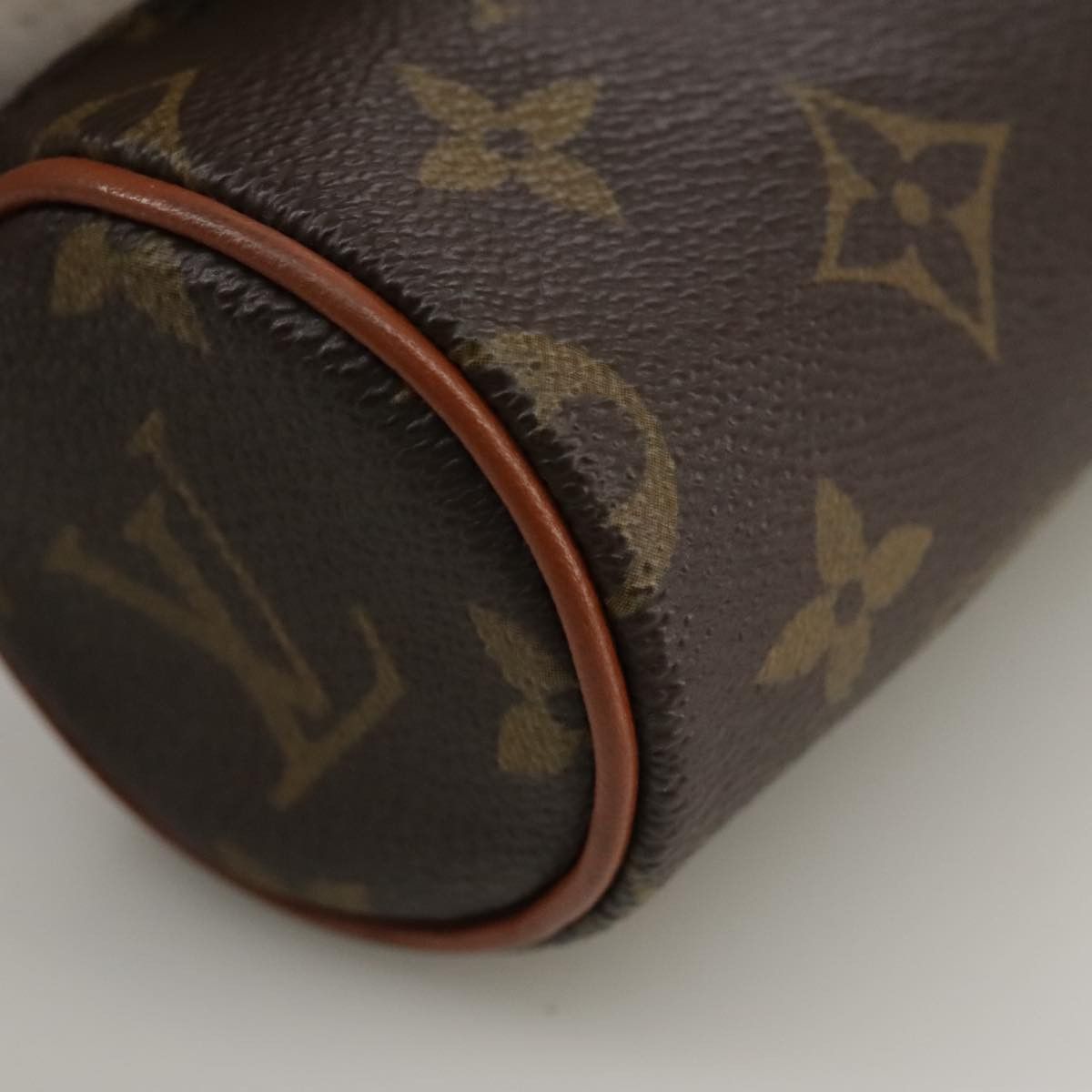 Louis Vuitton Mini Baby Papillon Brown Canvas Clutch Bag (Pre-Owned) Size ONE SIZE - 10 Thumbnail