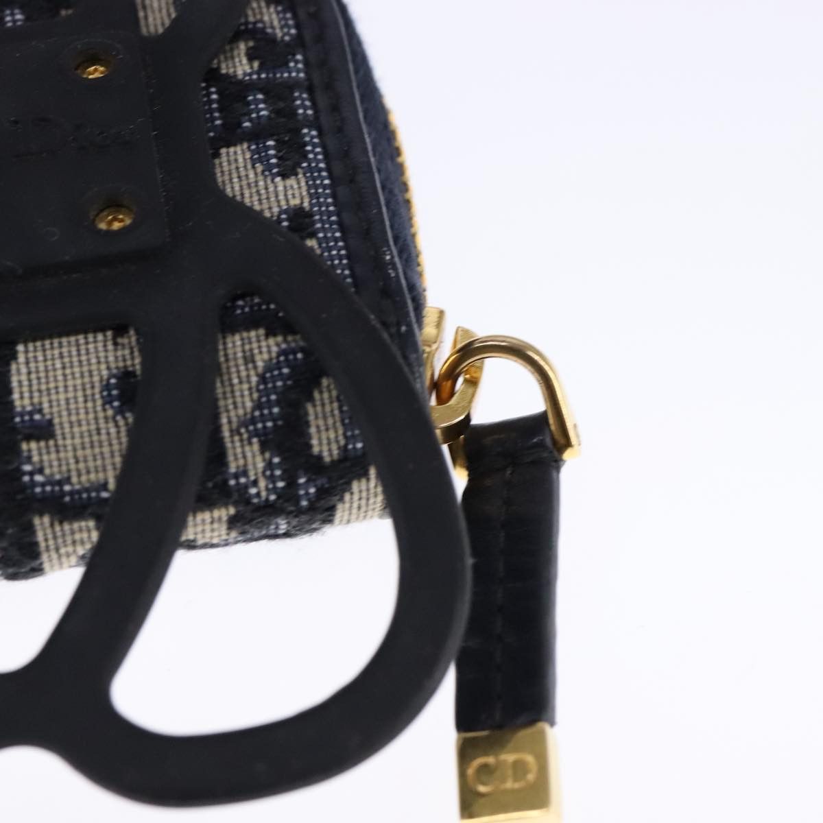 Dior Trotter Navy Canvas Wallet (Pre-Owned) Size ONE SIZE - 9 Thumbnail