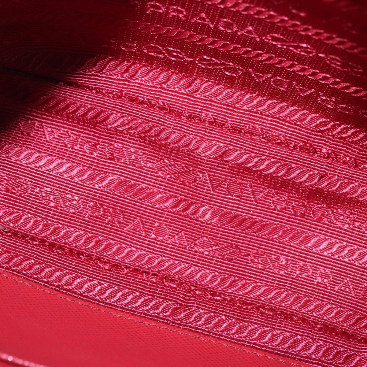 Prada Saffiano Red Leather Shoulder Bag (Pre-Owned) Size ONE SIZE - 14 Thumbnail