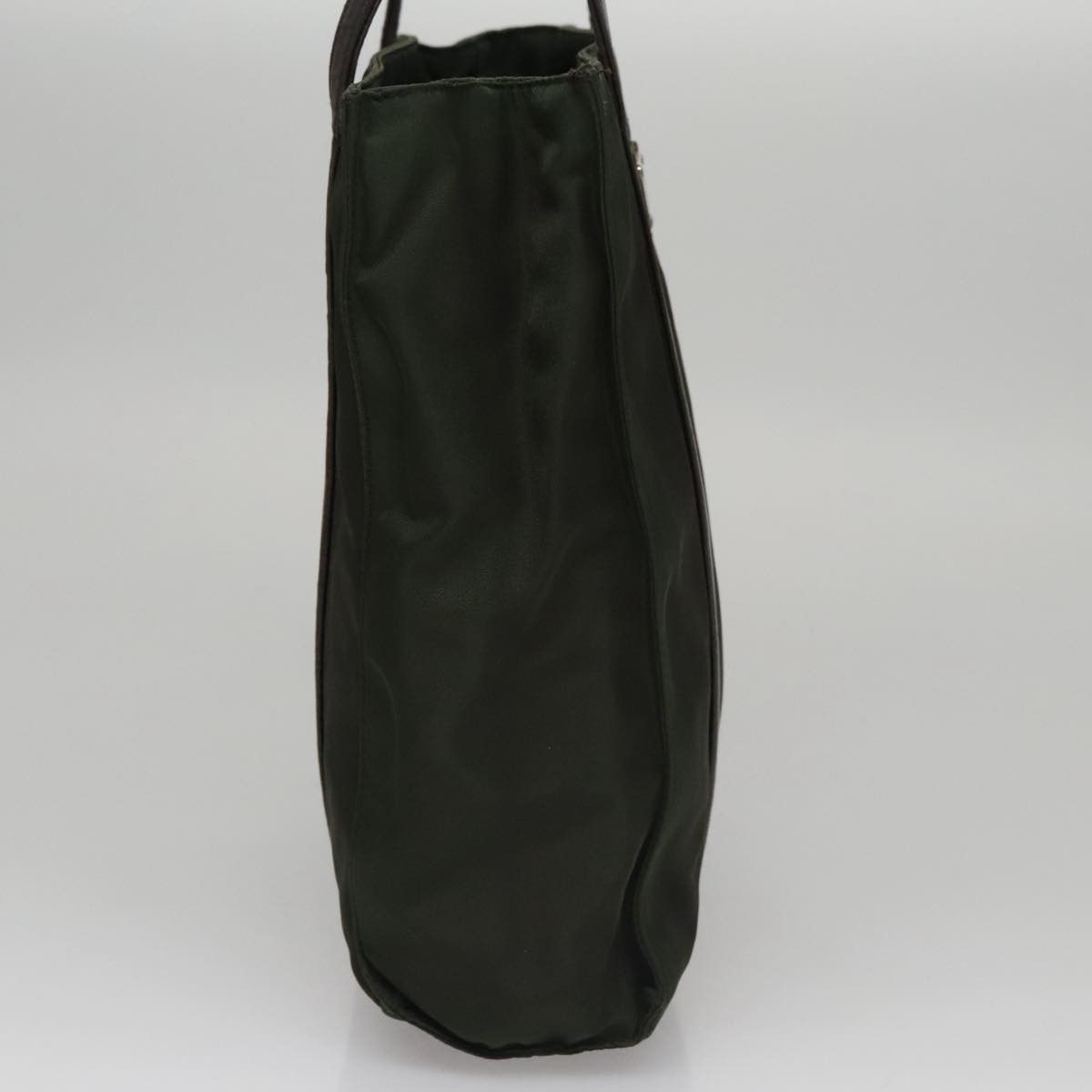 Prada Tessuto Khaki Synthetic Tote Bag (Pre-Owned) Size ONE SIZE - 3 Thumbnail