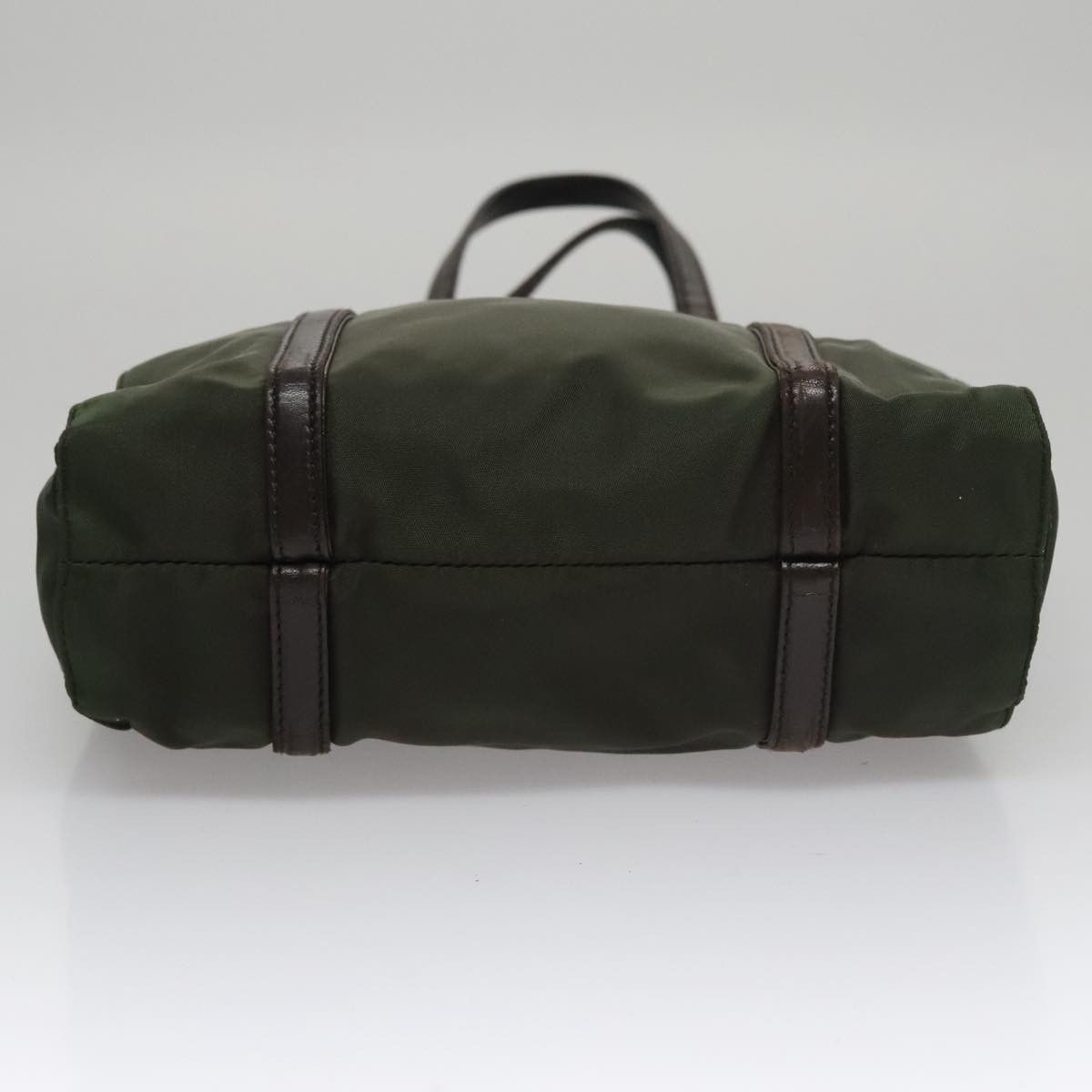 Prada Tessuto Khaki Synthetic Tote Bag (Pre-Owned) Size ONE SIZE - 6 Thumbnail