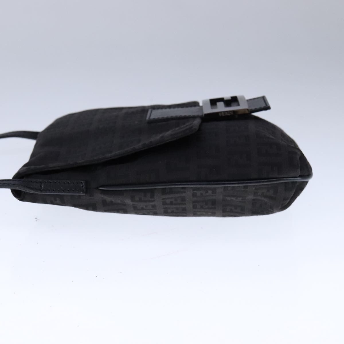 Fendi Mamma Baguette Black Canvas Shoulder Bag (Pre-Owned) Size ONE SIZE - 3 Thumbnail