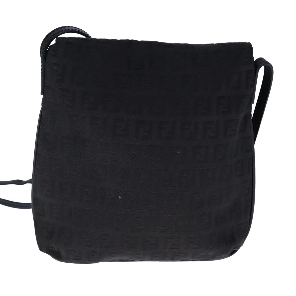 Fendi Mamma Baguette Black Canvas Shoulder Bag (Pre-Owned) Size ONE SIZE - 2 Thumbnail
