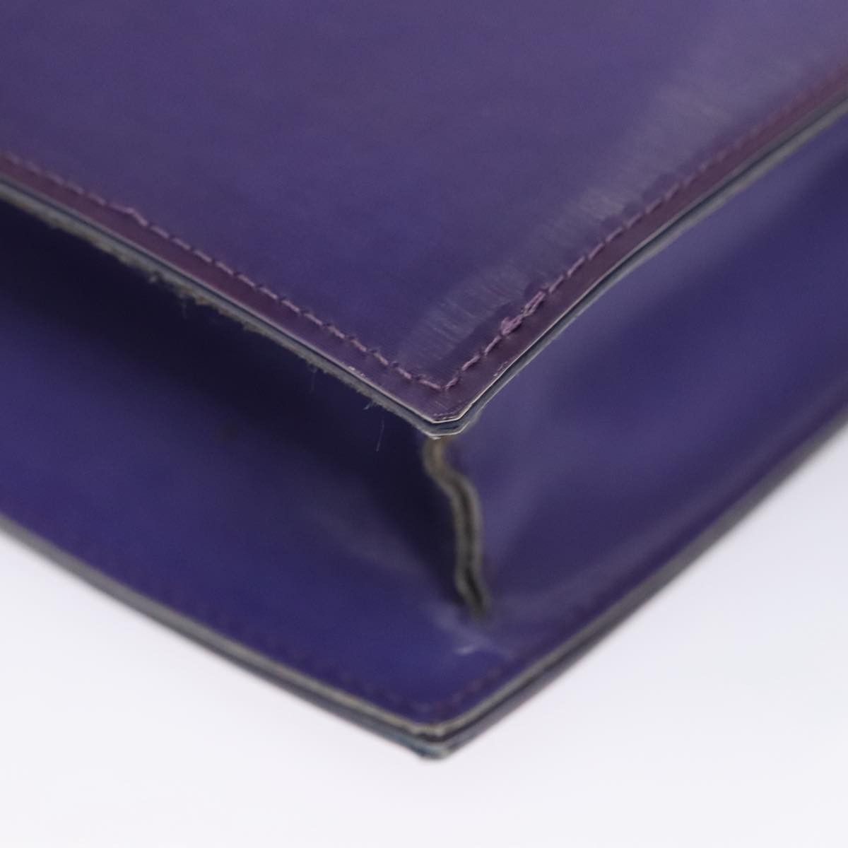 Chanel Coco Mark Purple Vinyl Tote Bag (Pre-Owned) Size ONE SIZE - 7 Thumbnail