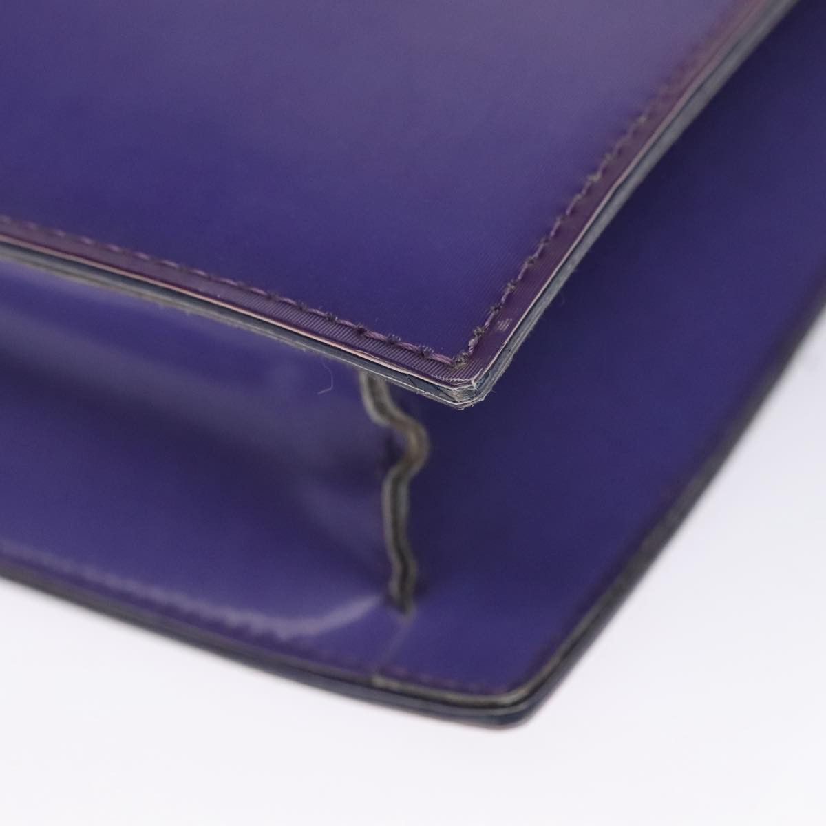 Chanel Coco Mark Purple Vinyl Tote Bag (Pre-Owned) Size ONE SIZE - 19 Thumbnail