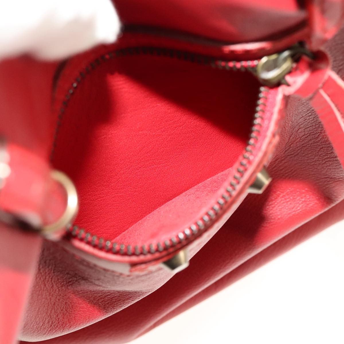 Balenciaga Papier Red Leather Tote Bag (Pre-Owned) Size ONE SIZE - 20 Thumbnail