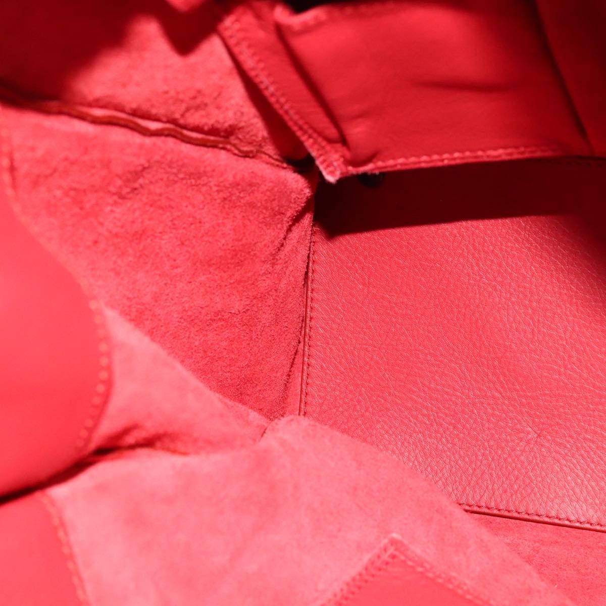 Balenciaga Papier Red Leather Tote Bag (Pre-Owned) Size ONE SIZE - 19 Thumbnail